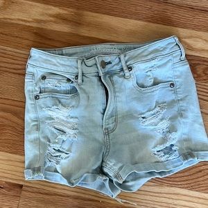 American eagle brand new jean shorts